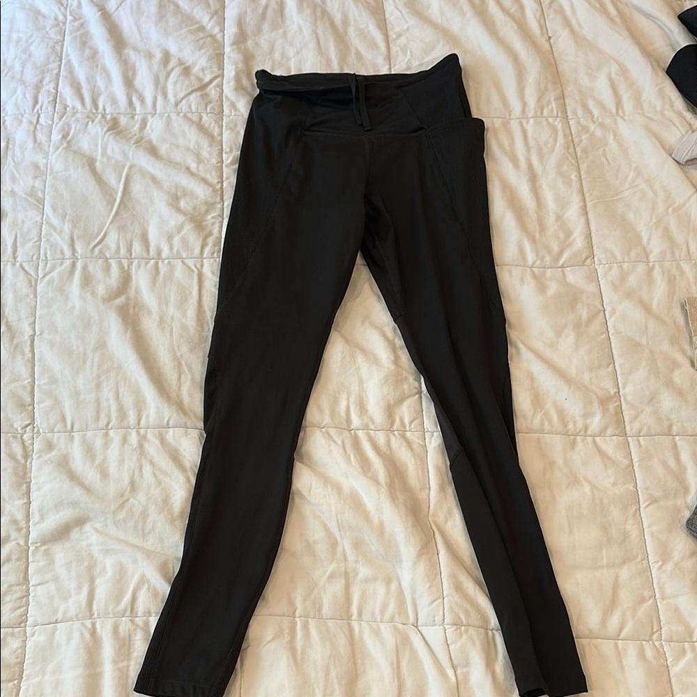 Nike AIR black Dri-FIT Leggings with drawstring and pockets